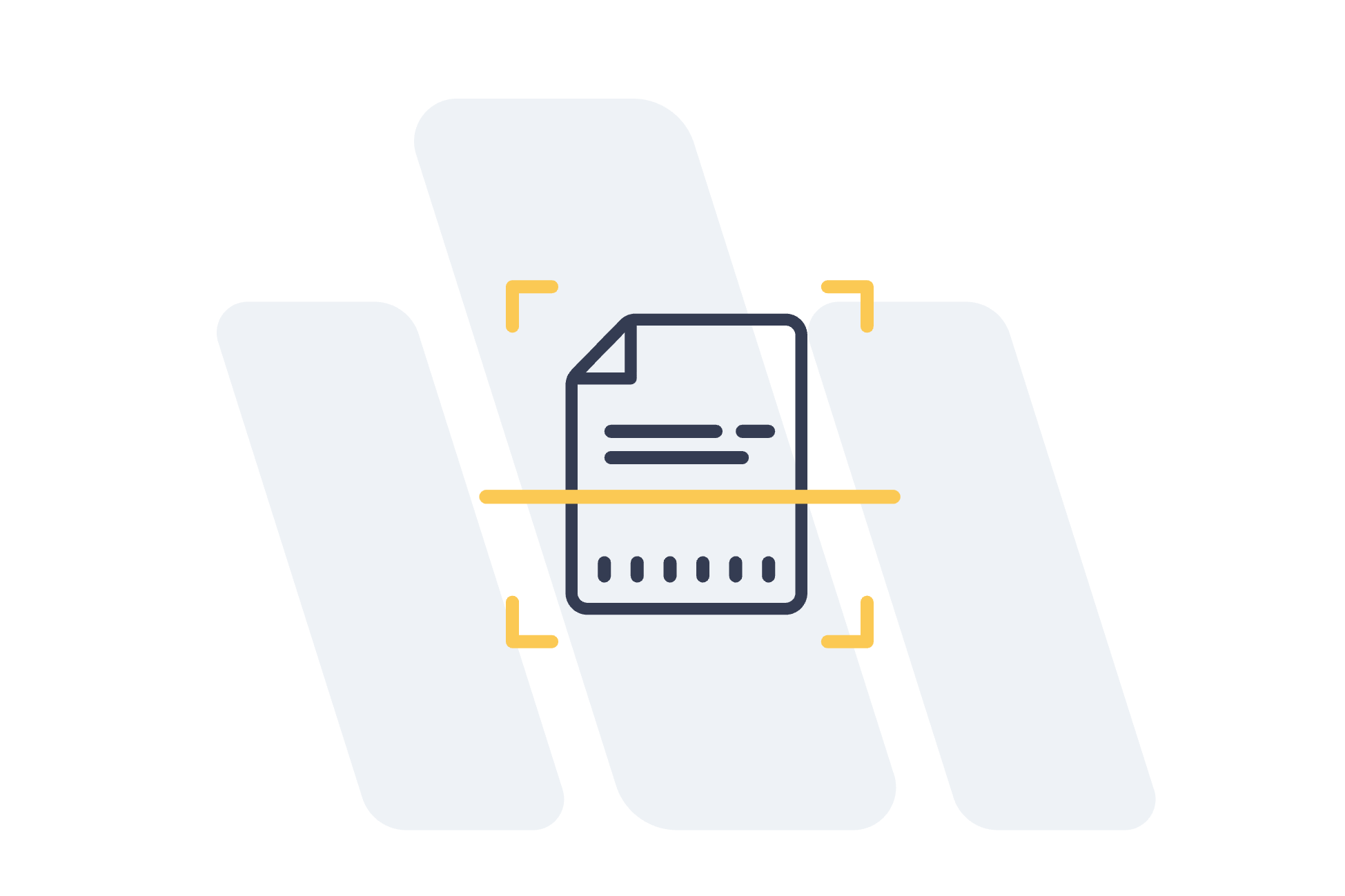 Icon eines beschrifteten Dokuments