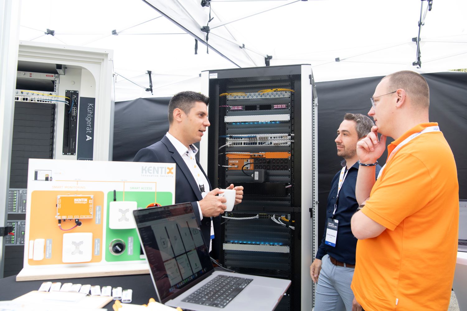 IT-Safe an einem unserer Stände auf der NetPlans Hausmesse