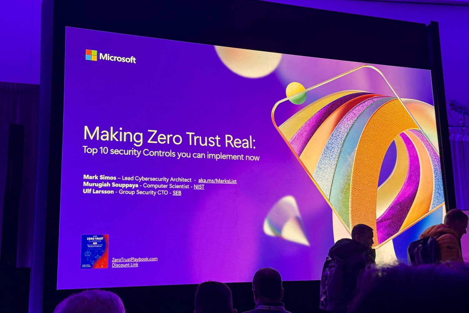 Vortrag von Microsoft zum Thema Making Zero Trust Real