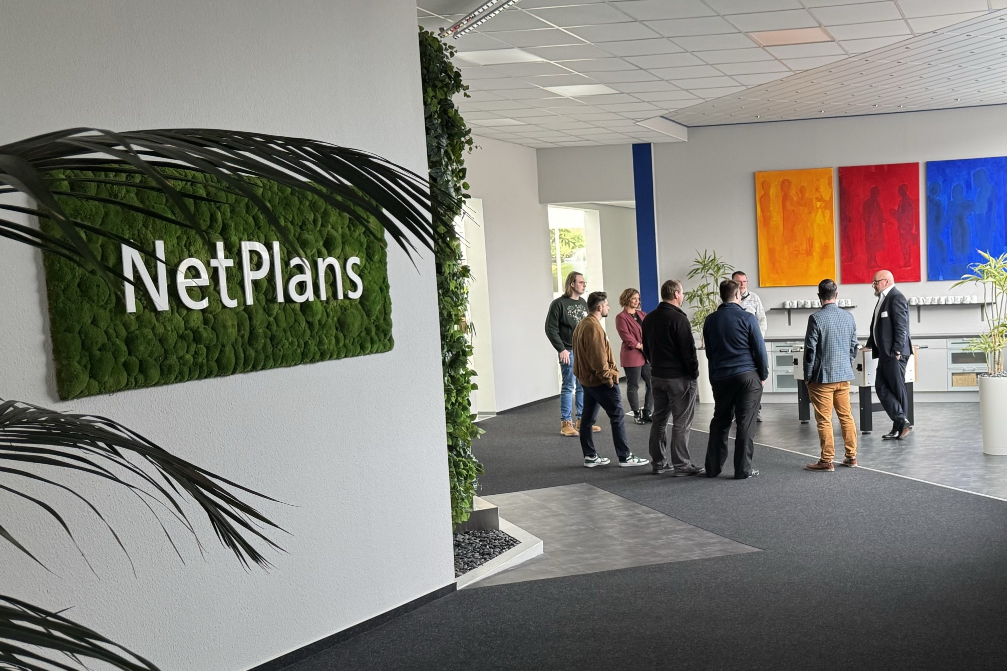 Open House Event im NetPlans Gebäude