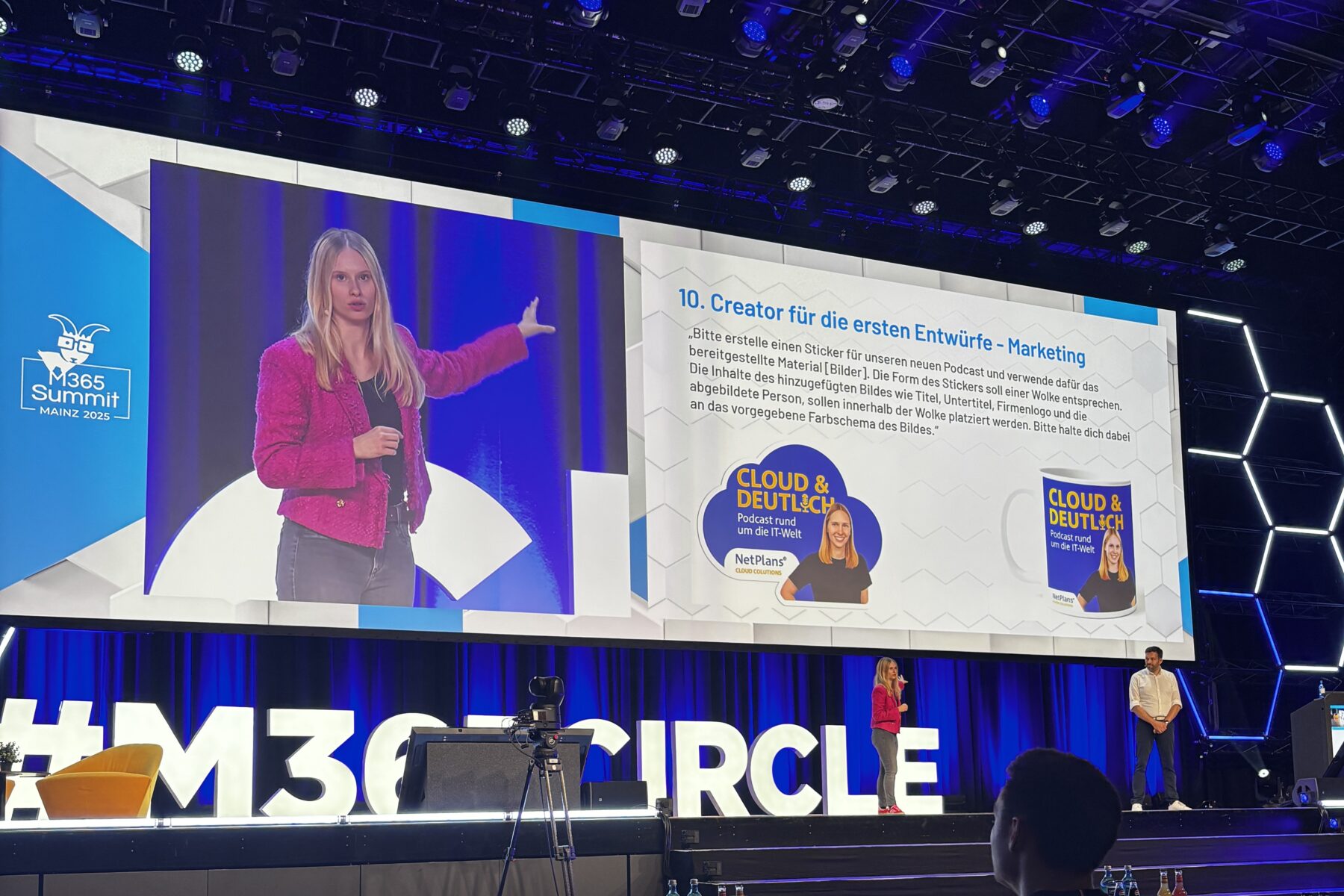 Nicole Wiske auf dem M365 Summit 25