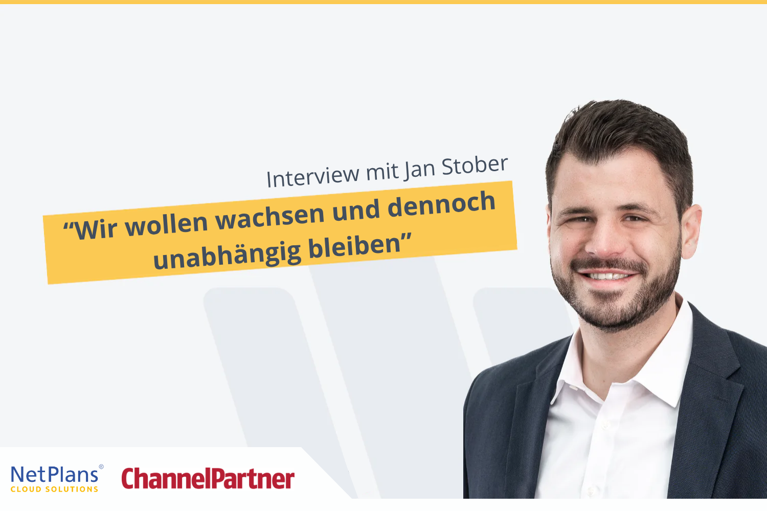 Interview mit Channelpartner - Jan Stober