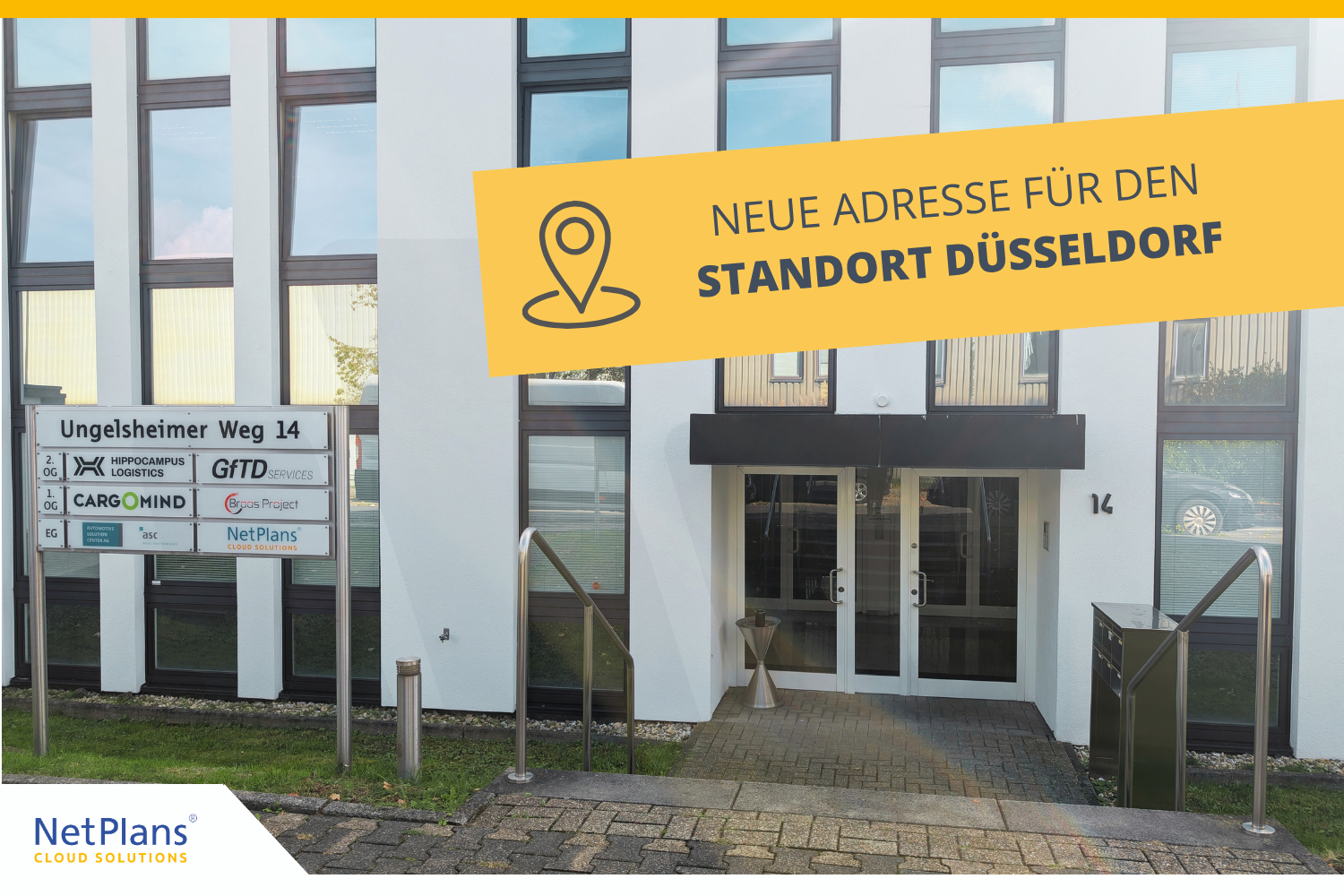 Neue Adresse Standort Düsseldorf