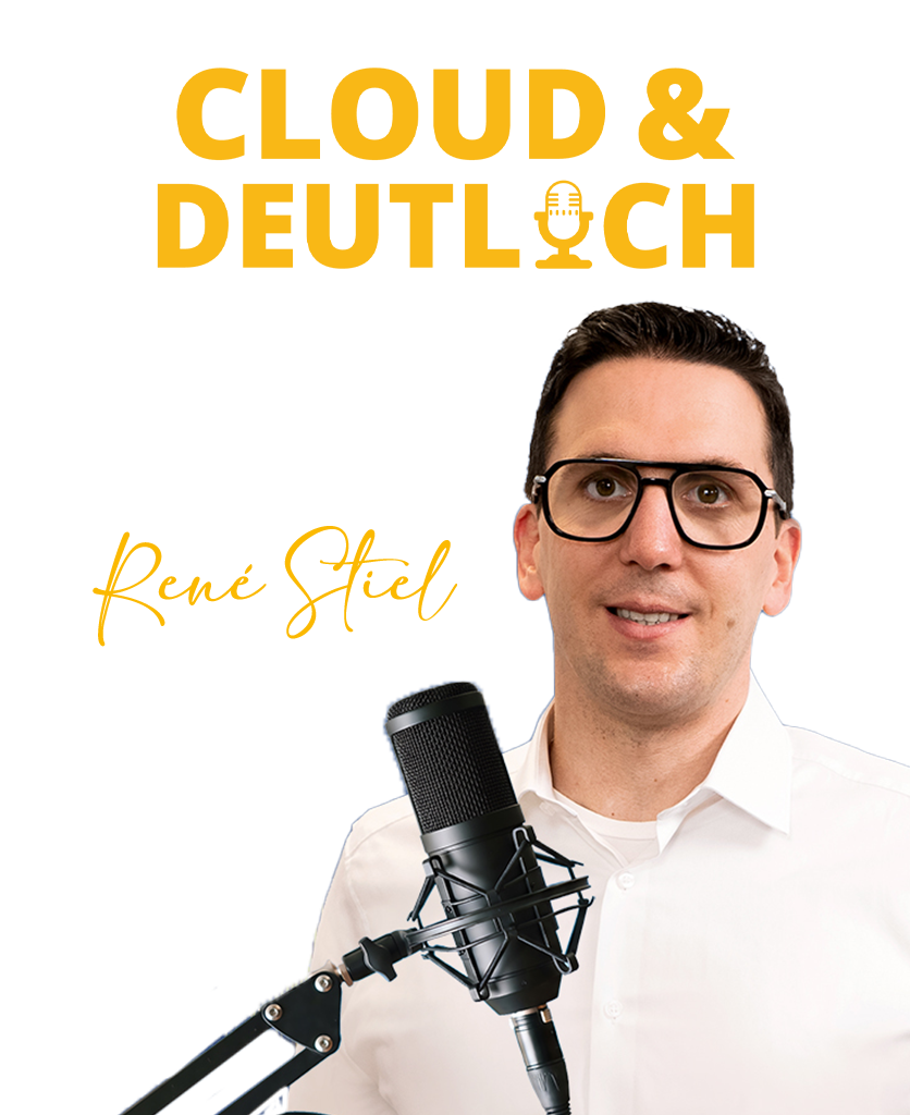 Mann mit Mikrofon