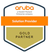 Logo arube Solution Provider Gold Partner